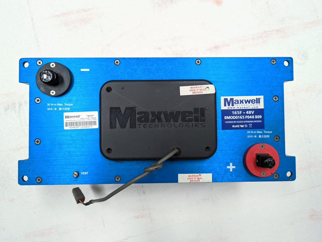 Maxwell Super Capacitor 48V 165F - Aluminum Case (USED)