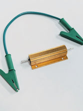Load image into Gallery viewer, Hybrid Cranking Battery Gold Resistor 100W 2Ohm with clips
