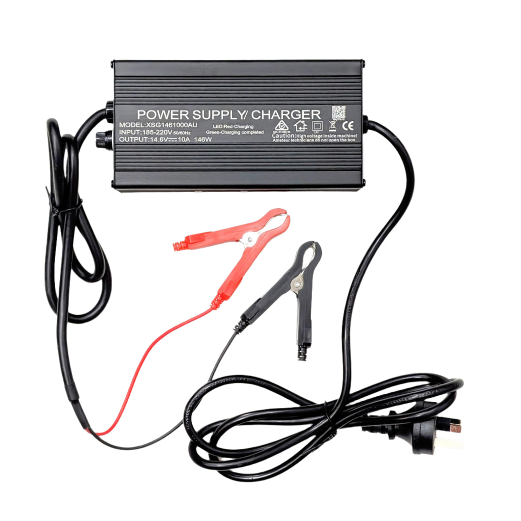 LiFePo4 Charger 12V 10A (14.6V ) for Hybrid