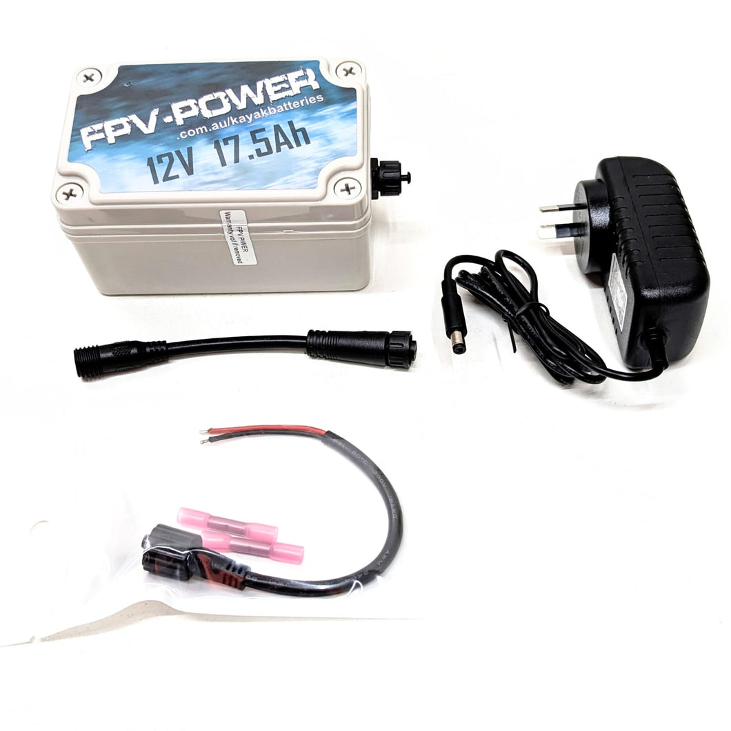 Kayak Battery Combo 12V 17.5AH