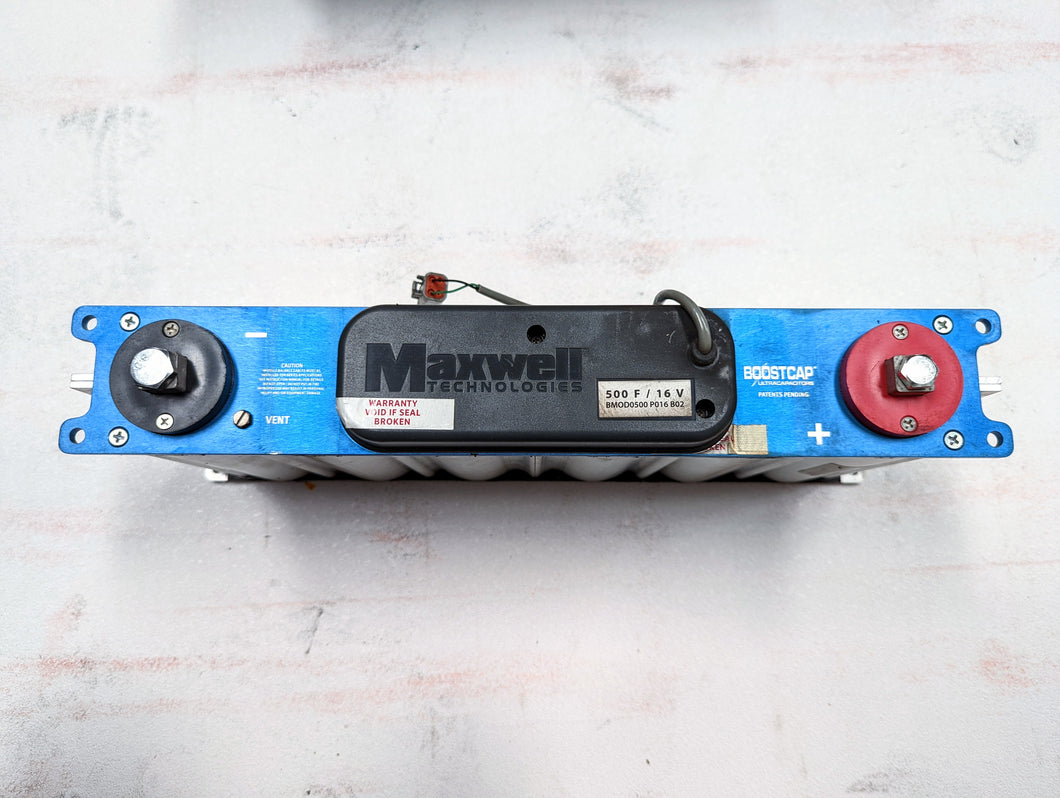 Maxwell Super Capacitor 16V 500F - Aluminum Case (USED)